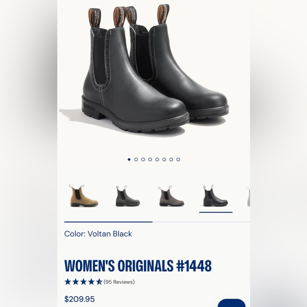 BLUNDSTONE Women’s Originals #1448 High Top Boots